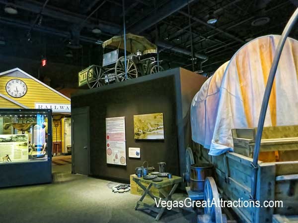 History of the pioneers in Las Vegas area at Nevada State Museum, Las Vegas