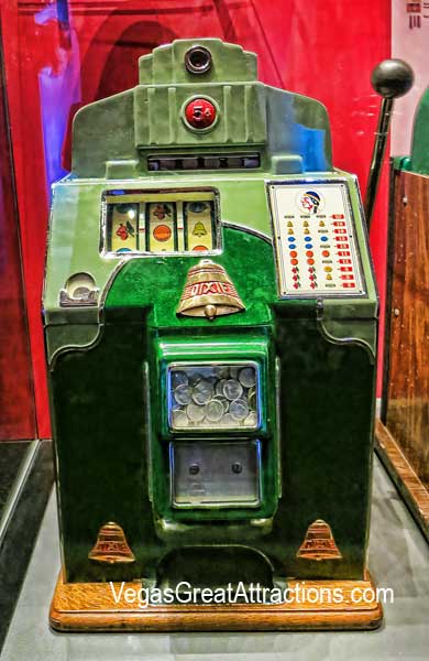 Gambling Machine at Nevada State Museum, Las Vegas
