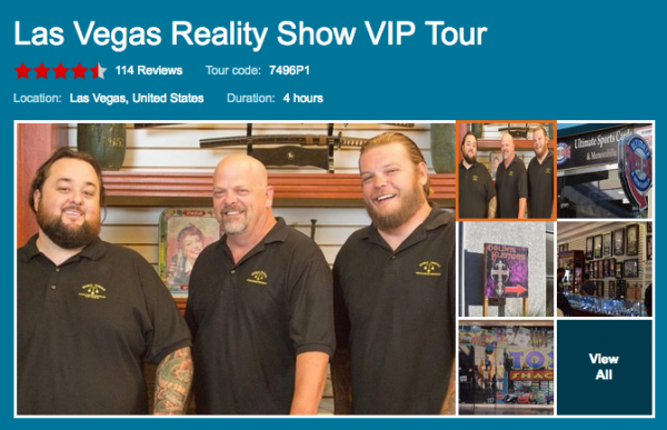 Las Vegas Reality Show VIP Tour