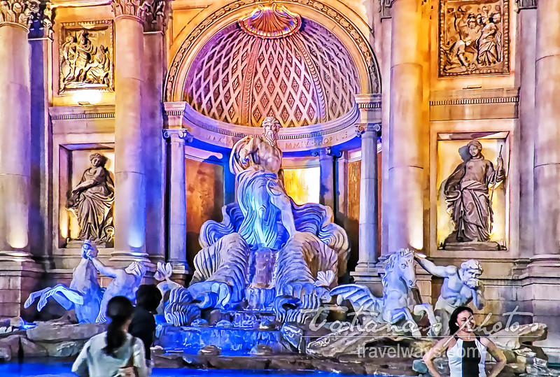 Caesars Palace Trevi Fountain