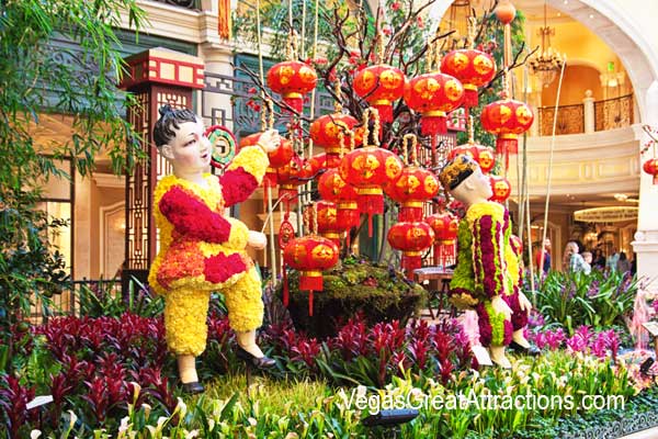 Celebrate The Year Of The Ox At Bellagio Conservatory's Lunar New Year  Display - Secret Las Vegas