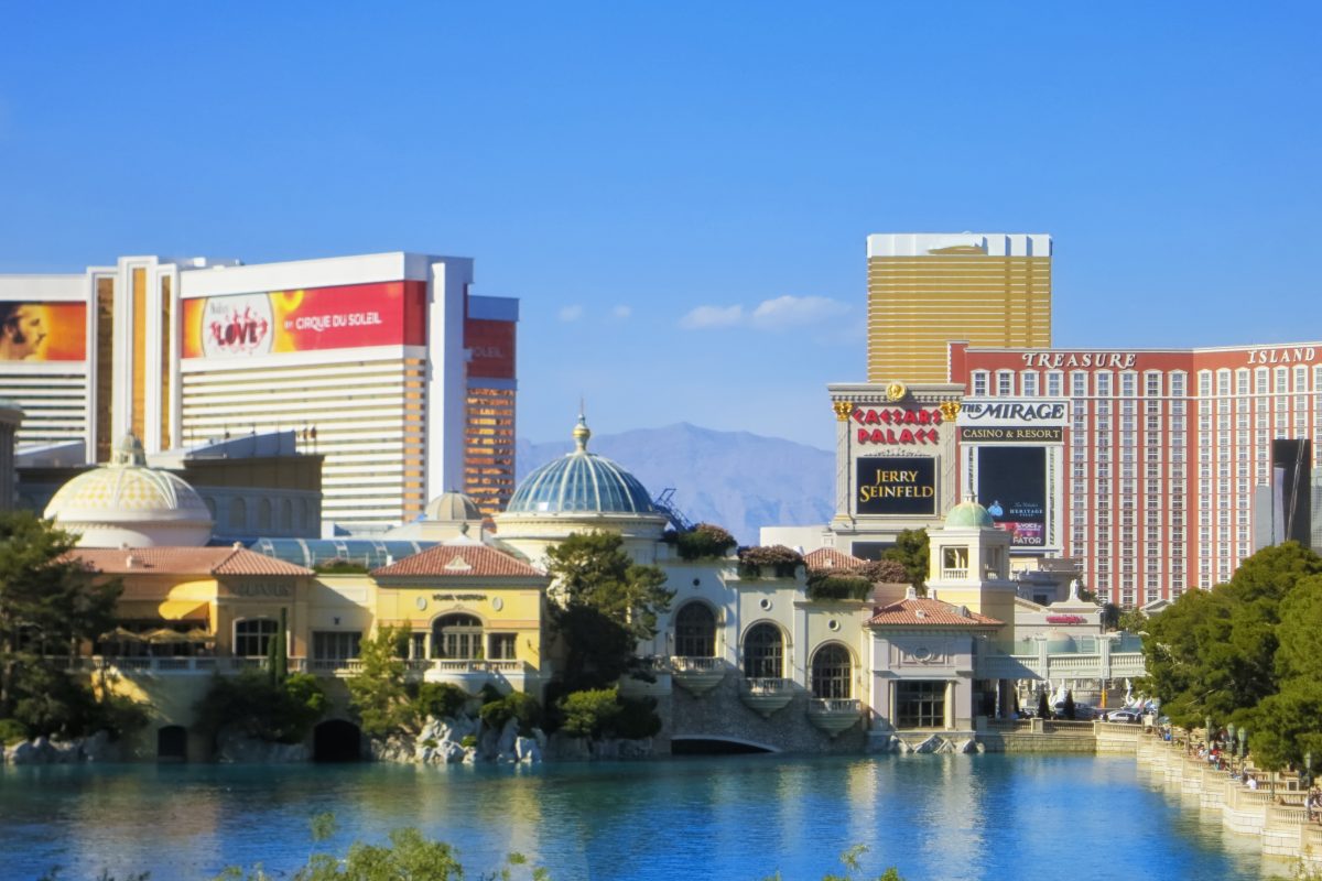 Bellagio villa on Las Vega Strip